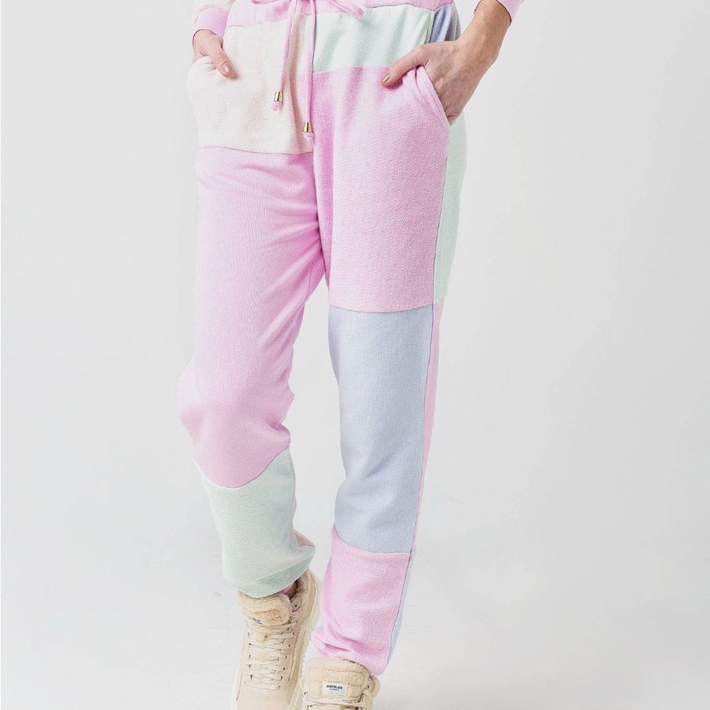 LoveShackFancy Color-Block Joggers - Picture 5 of 12